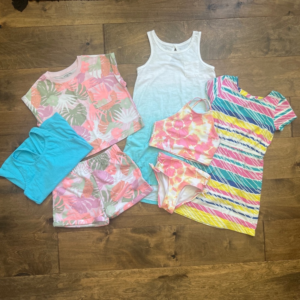 Girl’s Size 6/7 Summer Lot -
